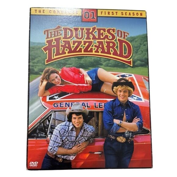 THE DUKES OF HAZZARD - Complete First Season 3 Disc DVD Set - Picture 1 of 8